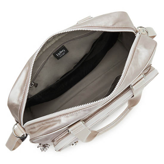 Kipling Alanna Metallic Diaper Bag Väska Beige | SE 1973QM